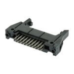 FC-20 Male PCB IDC Connector with Latch, 20 Way, 2 Row, Straight