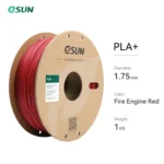 eSUN Fire Engine Red PLA+ Filament, 1.75mm, 1kg/Roll - Image 2