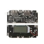LCD Dual USB 5V 1A 2.1A Mobile Power Bank Module