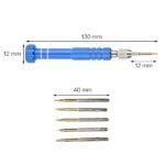 MR818 Screwdriver Set of 5 Pcs | MR - Image 6