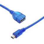 Male Mini USB to Female USB OTG Cable - Image 2