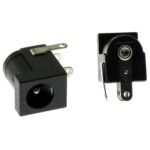 PCB Mount DC Power Socket 2.1mm Right Angle 1A - Image 2