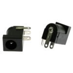 PCB Mount DC Power Socket 2.1mm Right Angle 1A - Image 3