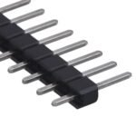 Pin Header Male (2.54mm) 1X40 Straight, Black - Image 2