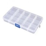 Plastic Storage Box, 15 Compartments, 176x102x22mm HQ