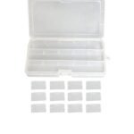 Plastic Storage Box, 15 Compartments, 176x102x22mm HQ - Image 3
