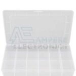 Plastic Storage Box, 18 Compartments, 210x110x33mm