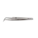 Precision Stainless Steel Tweezers Angled MR-15 - Image 4