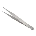 Precision Stainless Steel Tweezers Straight - Image 2