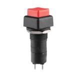 Push Button Square Red N.O - 12mm - Image 3