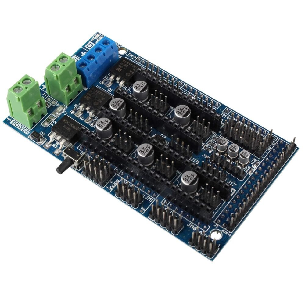 Arduino Reprap Ramps Alternative RAMPS 1.6 Reprap 3D Printer Shield for Arduino Mega | Flux Electronix