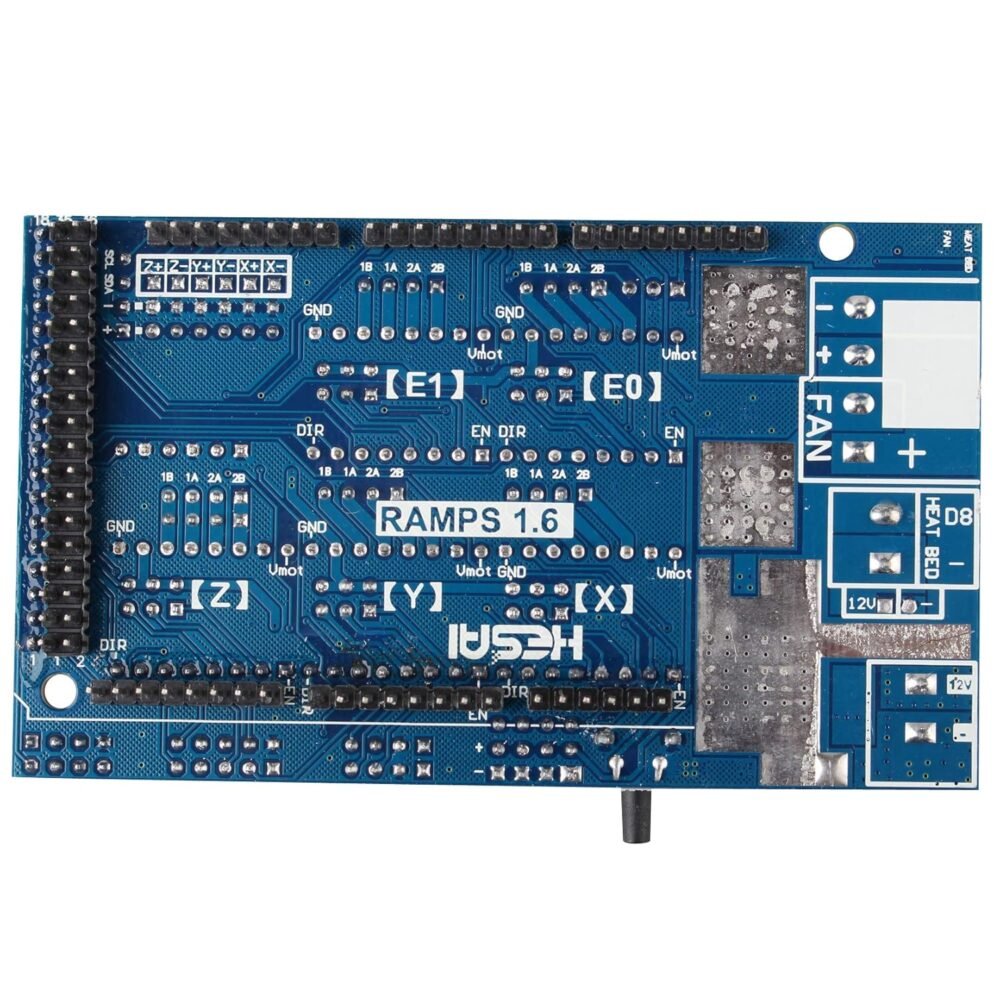 Arduino Reprap Ramps Alternative RAMPS 1.6 Reprap 3D Printer Shield for Arduino Mega | Flux Electronix