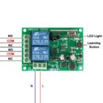 Remote control switch 2CH 433MHZ 220VAC  WITH REMOTE - Image 4