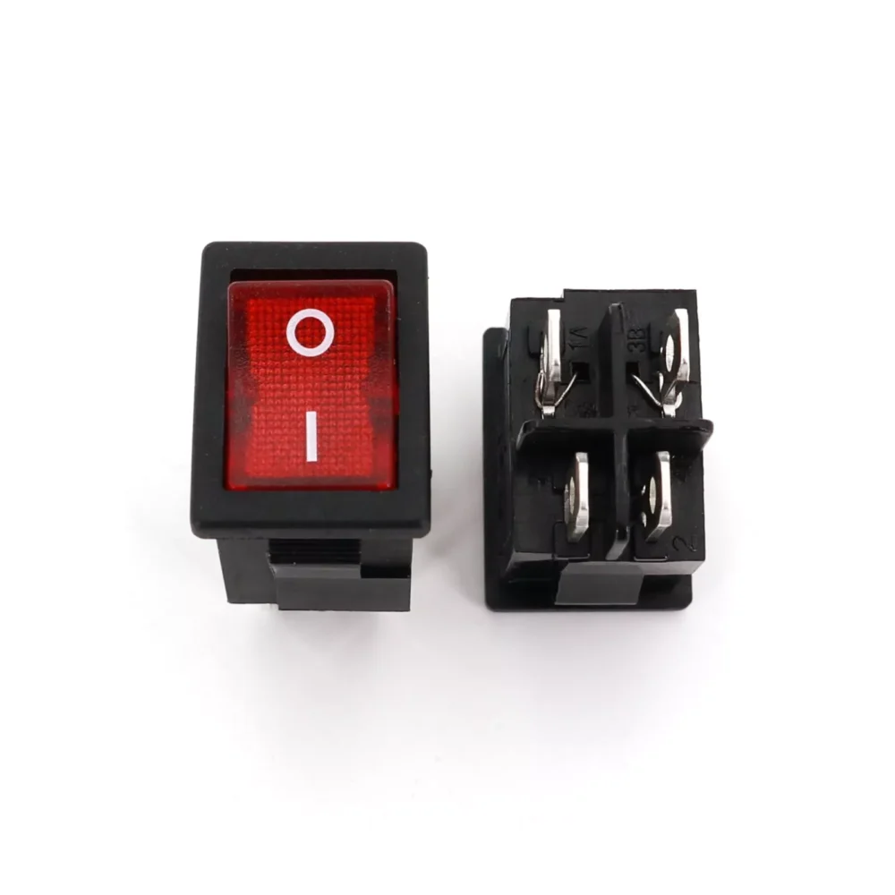 Rocker Switch ON-OFF with 220VAc LED Indicator | Flux Electronix