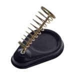 Round Metal Base Soldering Iron Stand - Image 4