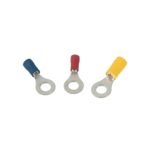 M6 Screw Insulated Ring Terminal for 5.5mm wire - 10pcs