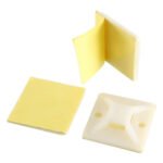 Self Adhesive Cable Tie Mount - 20x20mm - Image 6