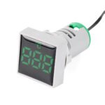 Square Thermometer Indicator (-20:199C) - 22mm - Red