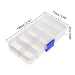 Plastic storage Box, 10 Compartments, 125x65x22mm HQ - Image 5