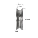 U604ZZ Deep Groove Ball Bearing 4x13x4mm - Image 2