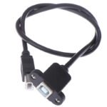USB Type B Panel Mount Extension Cable - 150cm - Image 5