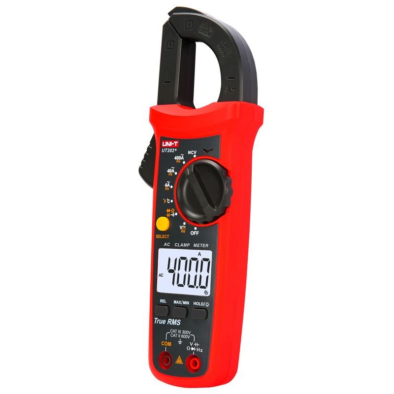 Digitale Spannlehre 400 A mit 1000 °C Temperatur UT202 . Uni-T Digitale Spannlehre 400 A mit 1000 °C Temperatur UT202 . Uni-T