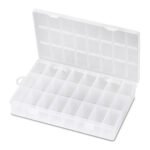 Plastic Storage Box, 24 Compartments, 190x125x35mm