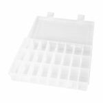 Plastic Storage Box, 24 Compartments, 190x125x35mm - Image 2