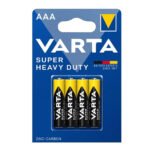 VARTA Super Heavy Duty AAA 1.5V - 4 Cell Pack