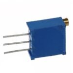 POT 5 Kohm 1/2W Vertical Square Cermet Potentiometer - Image 3