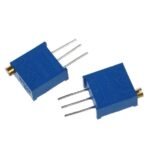 POT 5 Kohm 1/2W Vertical Square Cermet Potentiometer - Image 4