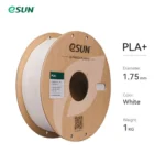 eSUN White PLA+ Filament, 1.75mm, 1kg/Roll - Image 2