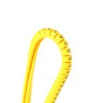 Yellow Cable Markers Identification Labels, 0-9 Numbers, 100PCS - Image 6