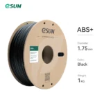 eSUN Black ABS+ Filament, 1.75mm, 1kg/Roll - Image 2
