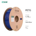 eSUN Solid Blue PETG Filament, 1.75mm, 1kg/Roll - Image 2
