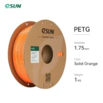 eSUN Solid Orange PETG Filament, 1.75mm, 1kg/Roll - Image 2