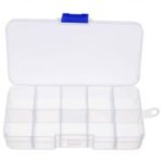 Plastic storage Box, 10 Compartments, 125x65x22mm HQ - Image 2