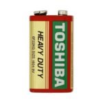 9V TOSHIBA Heavy Duty Battery - MADE IN JAPAN - Image 2