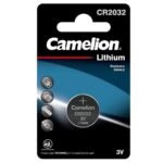 Camelion Coin Battery CR2032, 3Vdc
