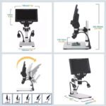 G1200 Digital Microscope 7 Inch LCD Display, 12MP, 1-1200X - Image 4