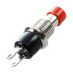 Mini Push Button Round Red N.O - 7mm - Image 5