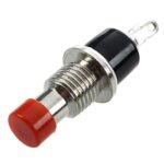 Mini Push Button Round Red N.O - 7mm - Image 2