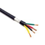 Shielded Cable, 4Cores, 0.25mm2, 24AWG, 1 Meter - Image 2