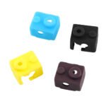 E3D V6 Heat Block Silicone Sock - Yellow - Image 4