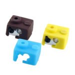 E3D V6 Heat Block Silicone Sock - Yellow - Image 5
