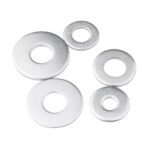 M4 Flat Galvanized Steel Washer - Pack Of 10 - Image 2