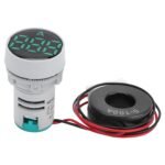 Round Voltage Indicator - 22mm - Green