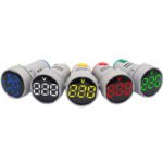 Round Voltage Indicator - 22mm - Green - Image 2