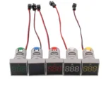 Square Ac Current Indicator - 22mm - Green - Image 2