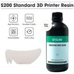 eSUN S200 Standard Resin, Milky White, 0.5Kg/Bottle - Image 3
